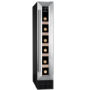 CDA 6 Bottle Capacity Single Zone Freestanding 15cm Under Counter Wine Cooler  - Stainless Steel