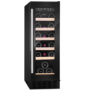 CDA 19 Bottle Capacity Single Zone 30cm Freestanding Under Counter Wine Cooler - Black