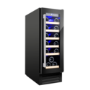 Refurbished CDA CFWC304BL Freestanding 19 Bottle Single Zone Under Counter Wine Cooler Black