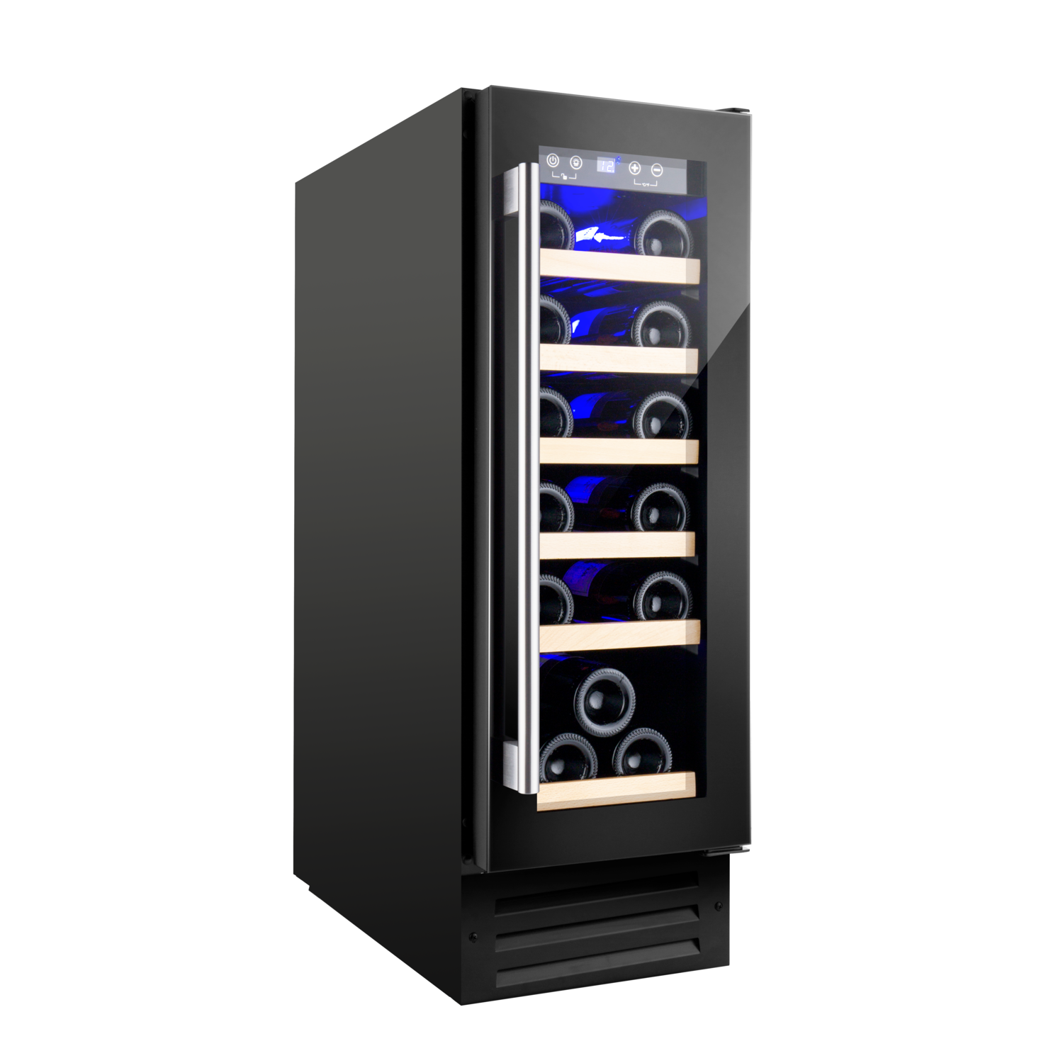 CDA 19 Bottle Capacity Single Zone 30cm Freestanding Under Counter Wine