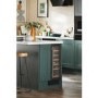 Refurbished CDA CFWC304BL Freestanding 19 Bottle Single Zone Under Counter Wine Cooler Black