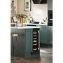 Refurbished CDA CFWC304BL Freestanding 19 Bottle Single Zone Under Counter Wine Cooler Black