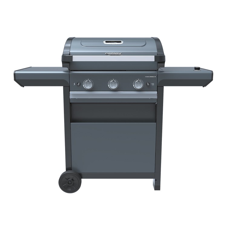 Campingaz 3 Series Select S - 3 Burner Gas BBQ Grill with Side Burner - Grey