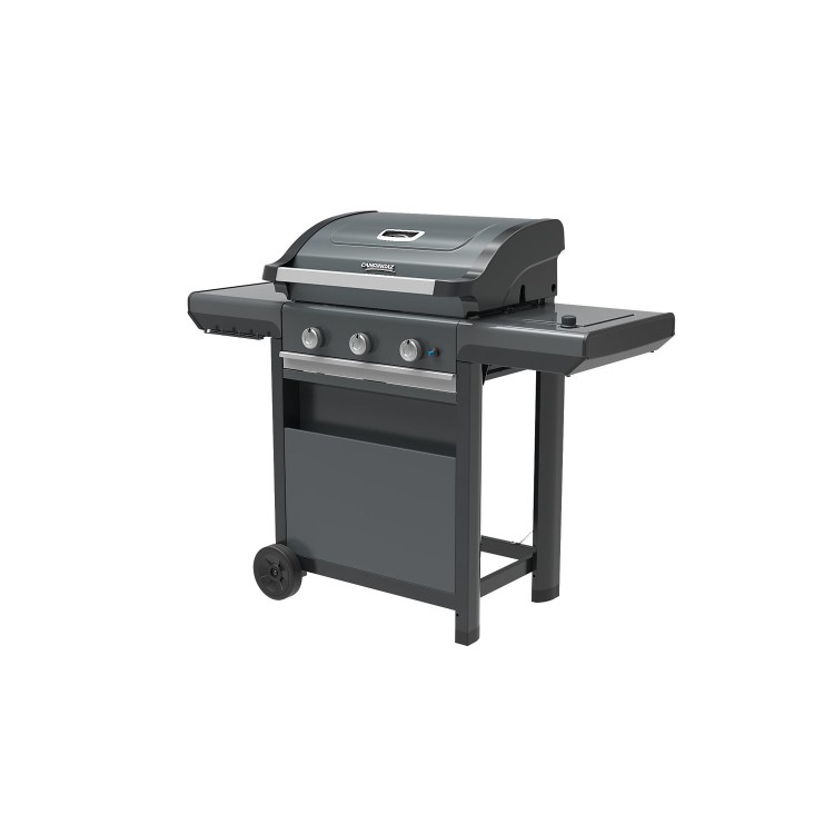 Campingaz 3 Series Select S - 3 Burner Gas BBQ Grill with Side Burner - Grey
