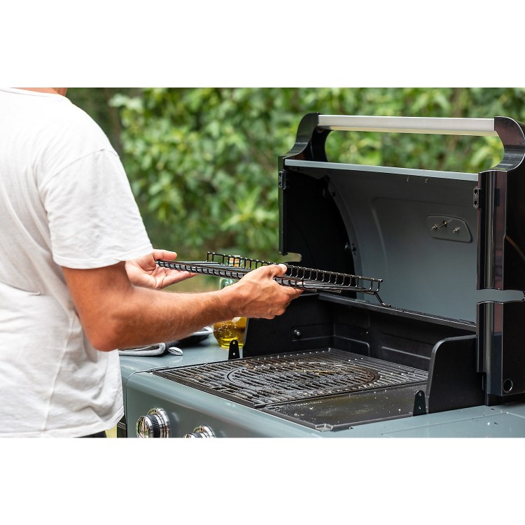 Campingaz 3 Series Select S - 3 Burner Gas BBQ Grill with Side Burner - Grey