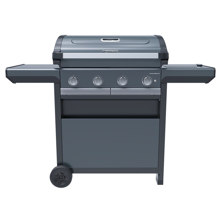 Refurbished Campingaz 4 Series Select S - 4 Burner Gas BBQ Grill with Side Burner - Grey