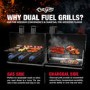 Char-Griller Double Play Gas & Charcoal Grill
