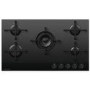 Fisher & Paykel Series 9 90cm Five Burner Gas-On-Glass Hob - Black