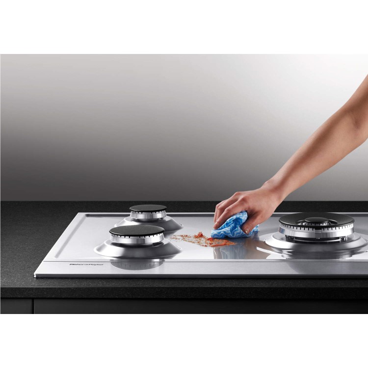 Fisher & Paykel 90cm 5 Burner Gas Hob - Stainless Steel