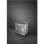 Smeg Concert 90cm Dual Fuel Range Cooker - Stainless Steel