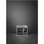 Smeg Concert 90cm Dual Fuel Range Cooker - Stainless Steel