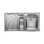 Rangemaster CG9852L Chicago 985x508 1.5 Bowl LHD Stainless Steel Sink