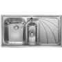 Rangemaster CG9852R Chicago 985x508 1.5 Bowl RHD Stainless Steel Sink