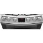 AEG 60cm Gas Cooker with Lid - Stainless Steel
