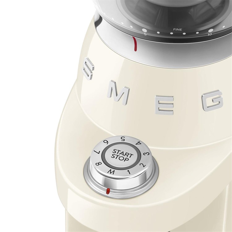 Smeg Coffee Grinder CGF03CRUK- Cream