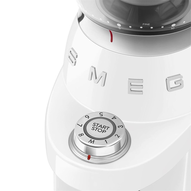 Smeg CGF03WHUK Coffee Grinder - White