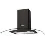 Candy CGM100NN 100cm Cooker Hood With Curved Glass Canopy - Black