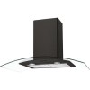 Candy CGM90NN 90cm Cooker Hood With Curved Glass Canopy - Black