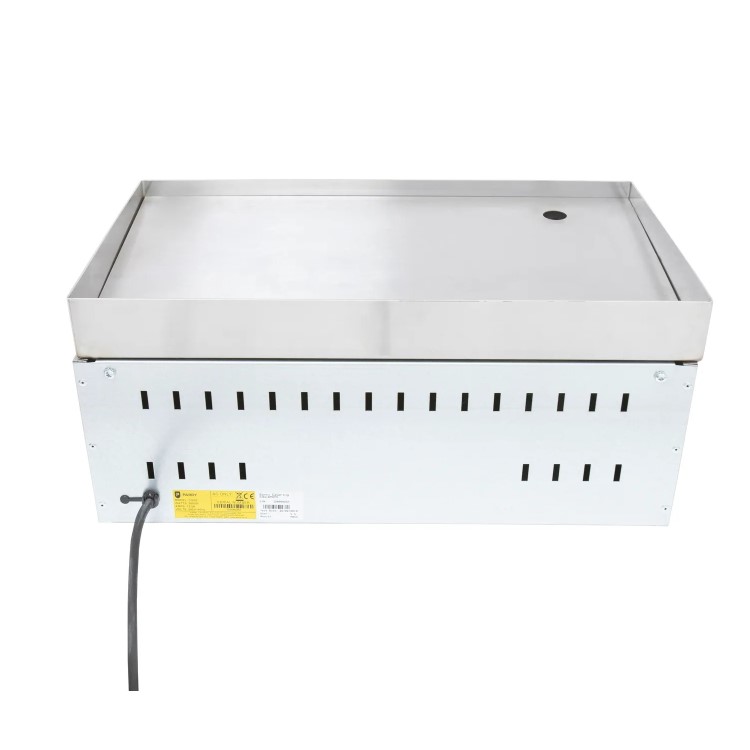 Parry CGR2  Electric Polished Steel Plate Countertop Griddle 560mm Wide. Made in Britain. UK Plug 3kW. Made In Britain