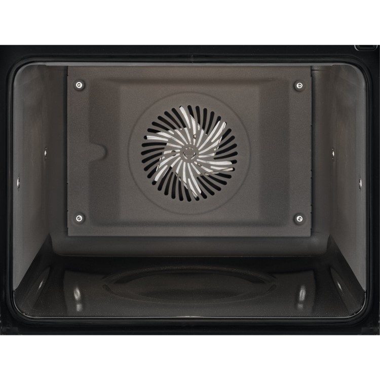 AEG 60cm Gas Cooker with Lid - Black