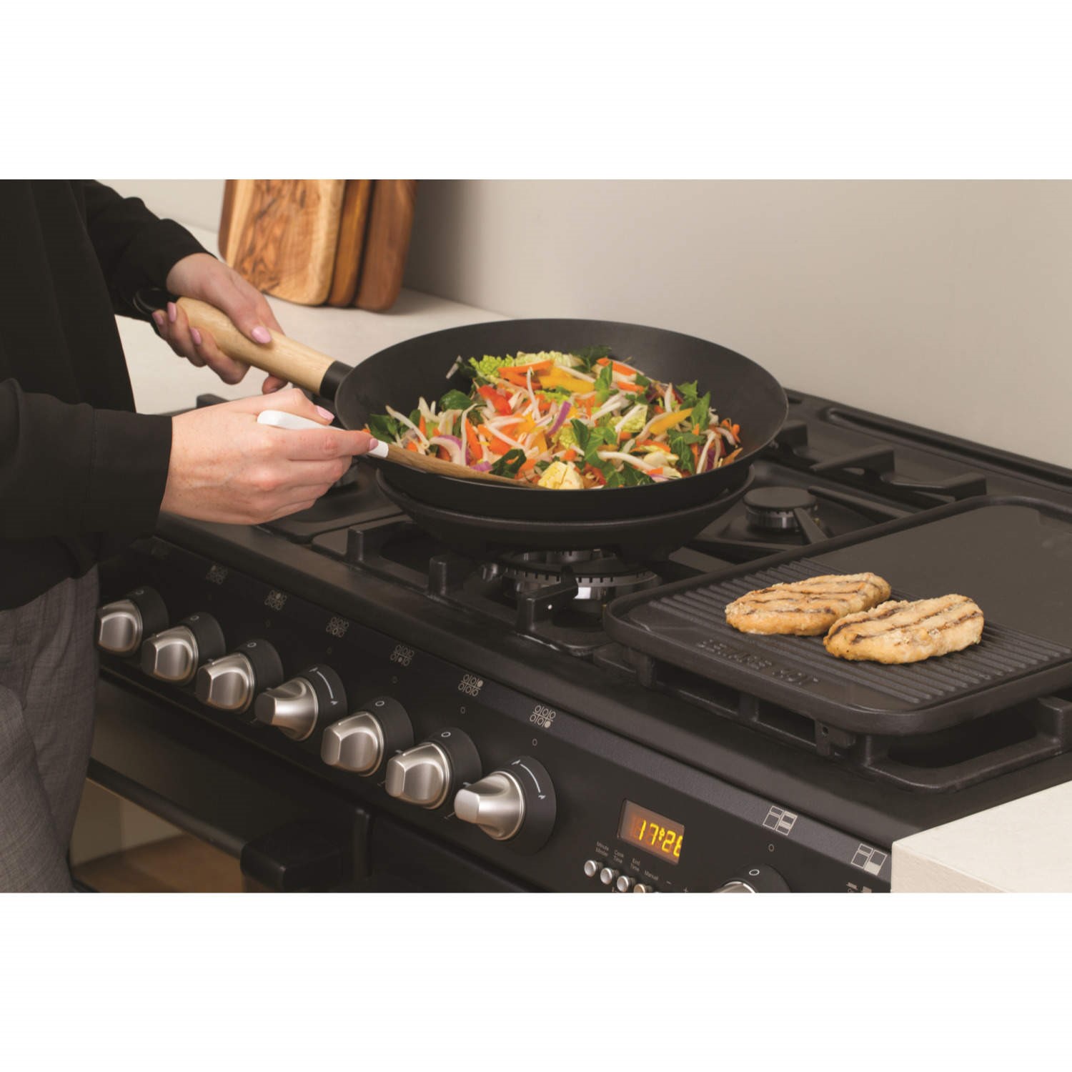 Hotpoint CH10456GFS Professional 100cm Dual Fuel Range Cooker