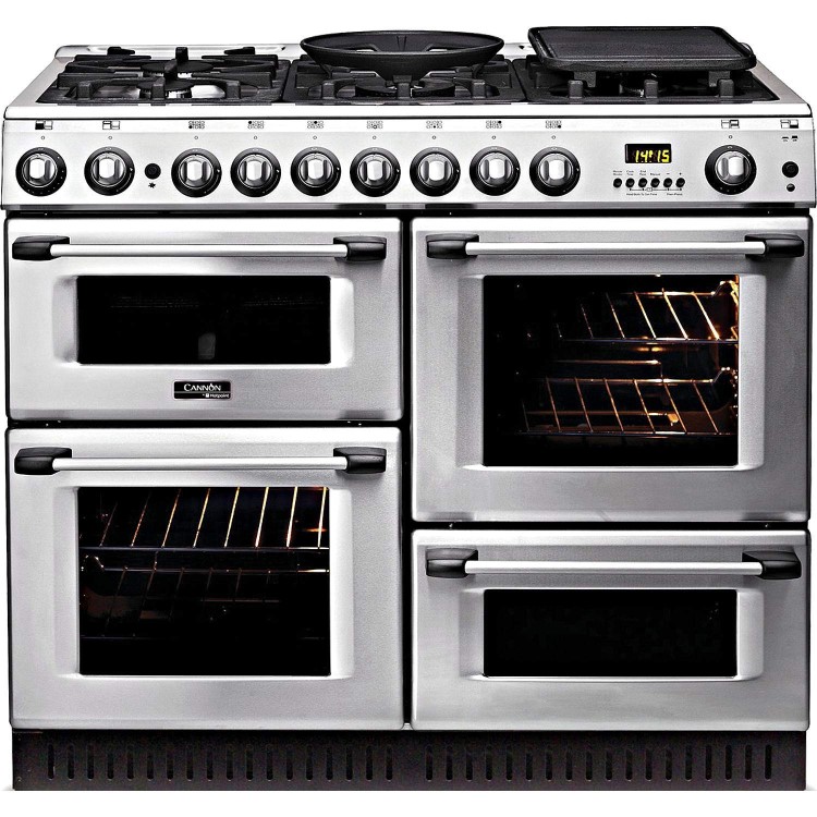 Hotpoint CH10750GFS Professional 100cm Gas Range Cooker - Stainless Steel