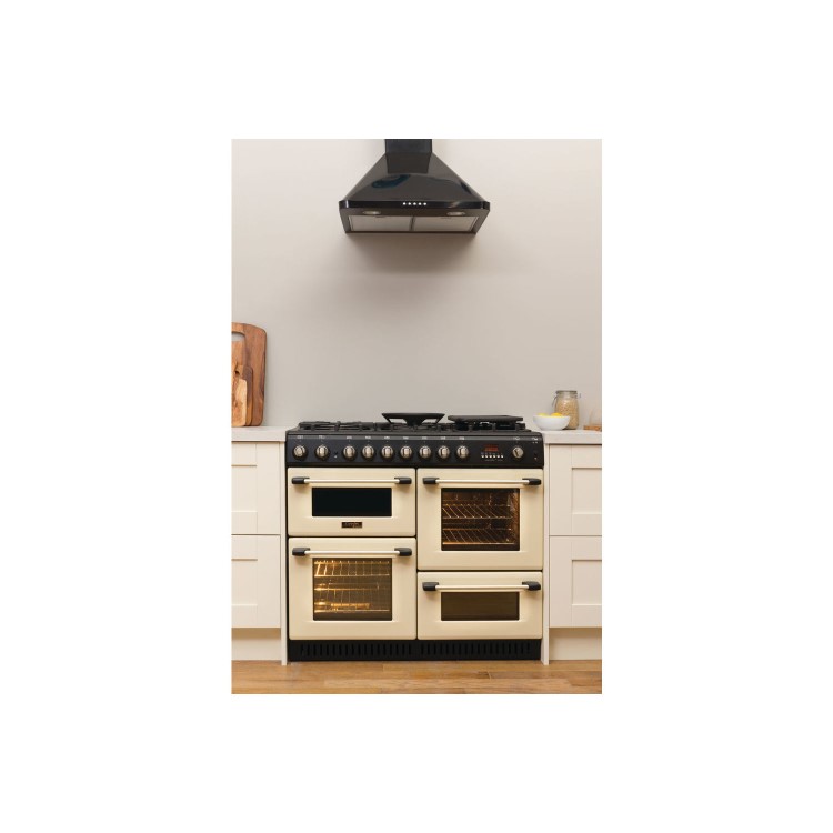 GRADE A2 - Hotpoint CH10755GFS Traditional 100cm Gas Range Cooker - Cream