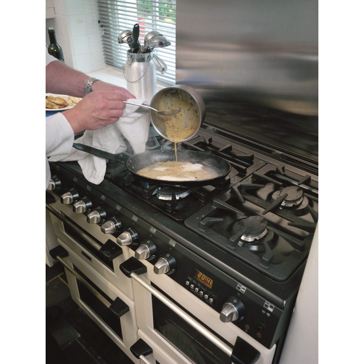 GRADE A1 - Hotpoint CH10755GFS Traditional 100cm Gas Range Cooker - Cream