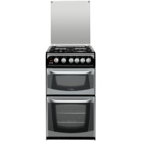 Hotpoint CH50GCIS Connemara Twin Cavity 50cm Gas Cooker Silver