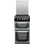 Hotpoint CH50GCIS Connemara Twin Cavity 50cm Gas Cooker Silver