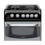 Hotpoint CH50GCIS Connemara Twin Cavity 50cm Gas Cooker Silver