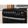 GRADE A2 - Hotpoint CH60DHKF Harrogate Double Oven 60cm Dual Fuel Cooker - Black