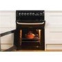 GRADE A2 - Hotpoint CH60DHKF Harrogate Double Oven 60cm Dual Fuel Cooker - Black