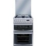 Hotpoint CH60DHSFS Harrogate Double Oven 60cm Dual Fuel Cooker - Silver