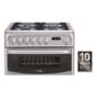 Hotpoint CH60DHSFS Harrogate Double Oven 60cm Dual Fuel Cooker - Silver