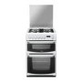 GRADE A2 - Hotpoint CH60DHWFS Harrogate Double Oven 60cm Dual Fuel Cooker - White