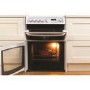 GRADE A2 - Hotpoint CH60DHWFS Harrogate Double Oven 60cm Dual Fuel Cooker - White