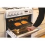GRADE A2 - Hotpoint CH60DHWFS Harrogate Double Oven 60cm Dual Fuel Cooker - White