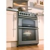 Hotpoint CH60DPXFS 60cm Wide Double Oven Dual Fuel Cooker - Stainless Steel