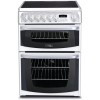 Hotpoint CH60EKW Kendal Double Oven 60cm Electric Cooker with Ceramic Hob - White