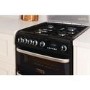 Refurbished Hotpoint Carrick CH60GCIK 60cm Double Oven Gas Cooker Black
