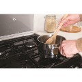 GRADE A1 - Hotpoint CH60GCIK Carrick Double Oven 60cm Gas Cooker Black