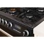 Refurbished Hotpoint Carrick CH60GCIK 60cm Double Oven Gas Cooker Black