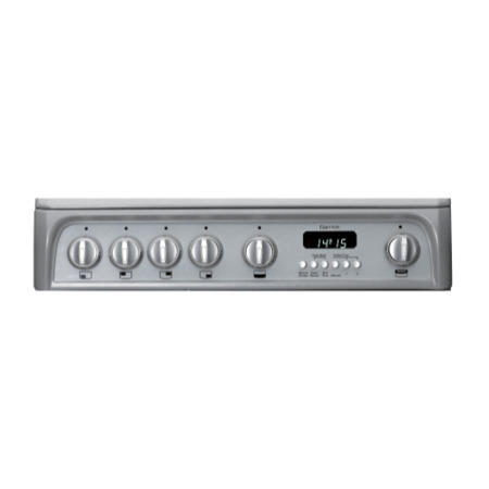 Hotpoint CH60GCIS Carrick Double Oven 60cm Gas Cooker in Silver