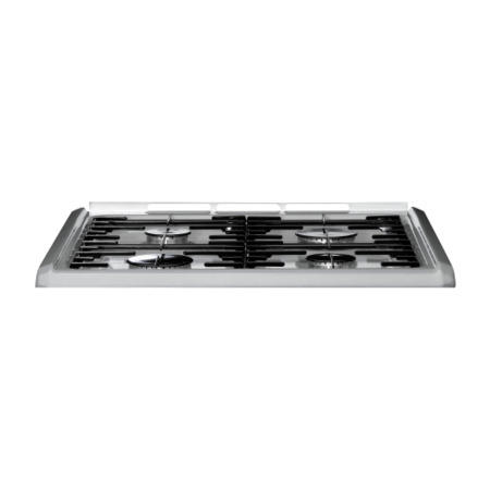 Hotpoint CH60GCIS Carrick Double Oven 60cm Gas Cooker in Silver