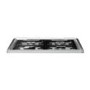 Hotpoint CH60GCIS Carrick Double Oven 60cm Gas Cooker in Silver