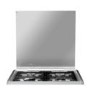 Hotpoint CH60GCIS Carrick Double Oven 60cm Gas Cooker in Silver