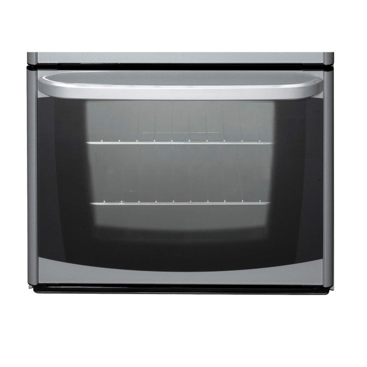 Hotpoint CH60GCIS Carrick Double Oven 60cm Gas Cooker in Silver