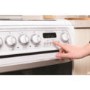 GRADE A1 - Hotpoint CH60GCIW Carrick Double Oven 60cm Gas Cooker - White