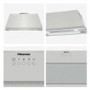 Hisense 60cm Canopy Cooker Hood – Stainless Steel